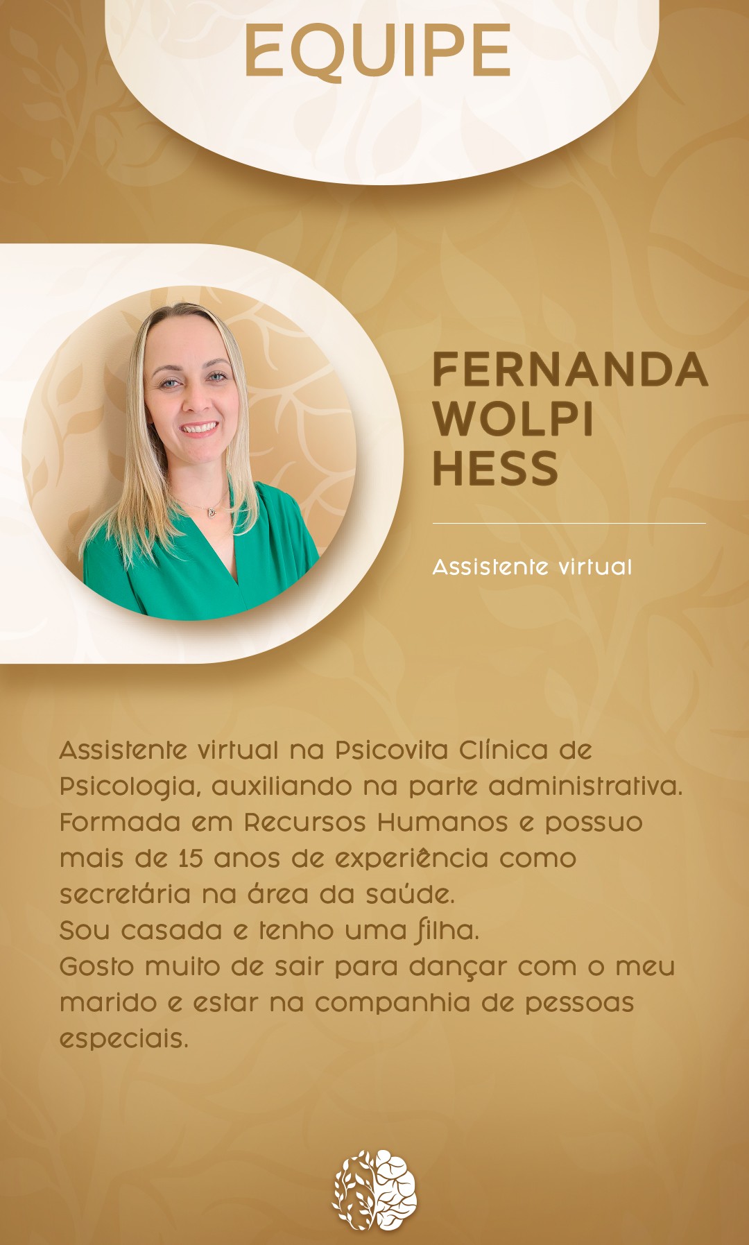 Fernanda da Equipe